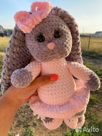 Вязанные зайчики