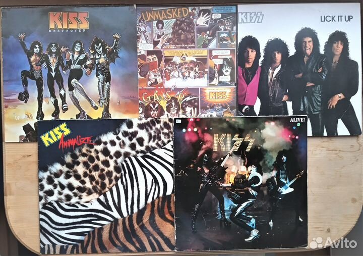Виниловые пластинки kiss