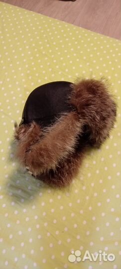 Мужская зимняя шапка ушанка меховая