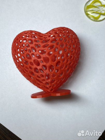 Сувенир сердце, вектри надпись