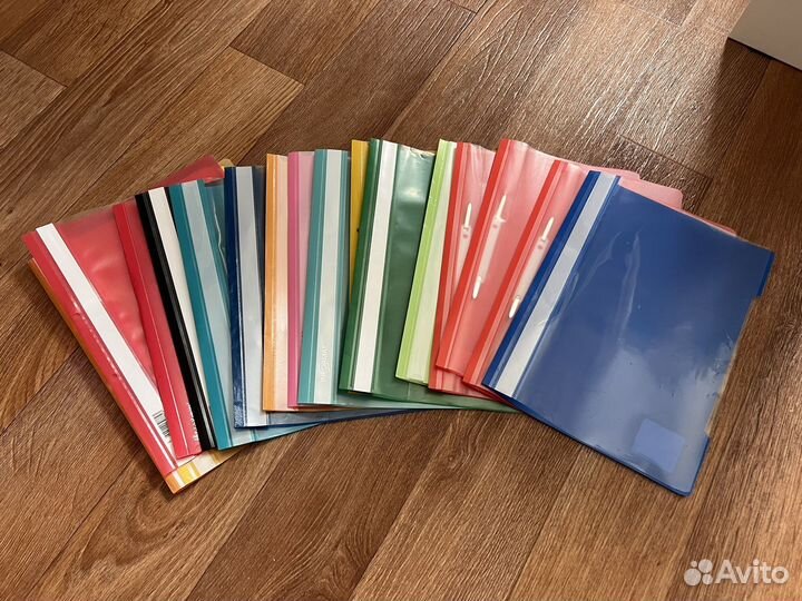 Папки-скоросшиватели, папки с вкладышами