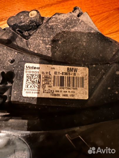 Фара передняя левая Bmw f22