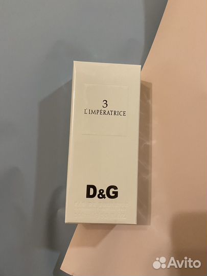 Парпарфюмерная вода dolce gabbana l‘imperatrice