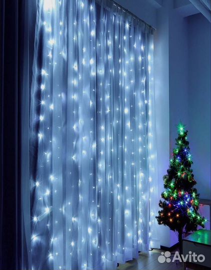 Гирлянда штора