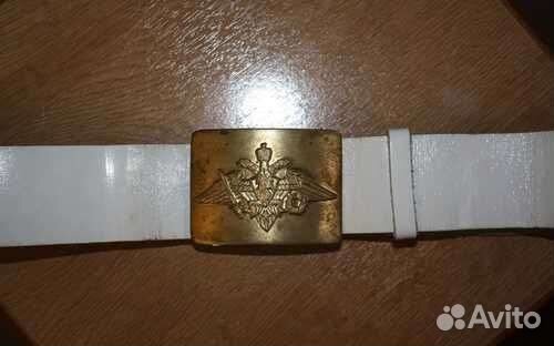 Ремень белый кадетский б/у, пилотка, аксельбанты