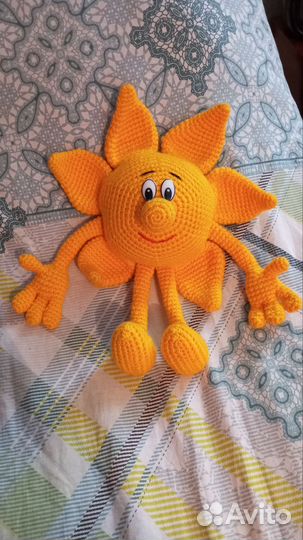 Солнышко вязаное