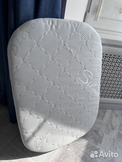 Матрас в детскую кроватку incanto овальный nuvola