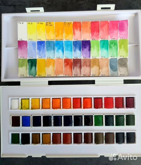 Акварельные краски Sennelier,36 цветов Оригинал