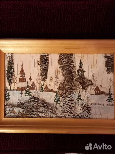 Картина из бересты