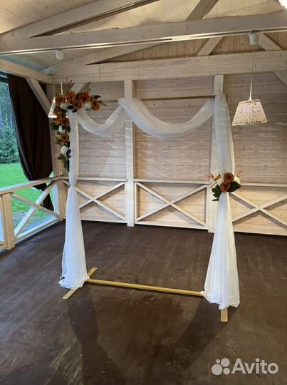 Арка для выездной регистрации, свадебные арки