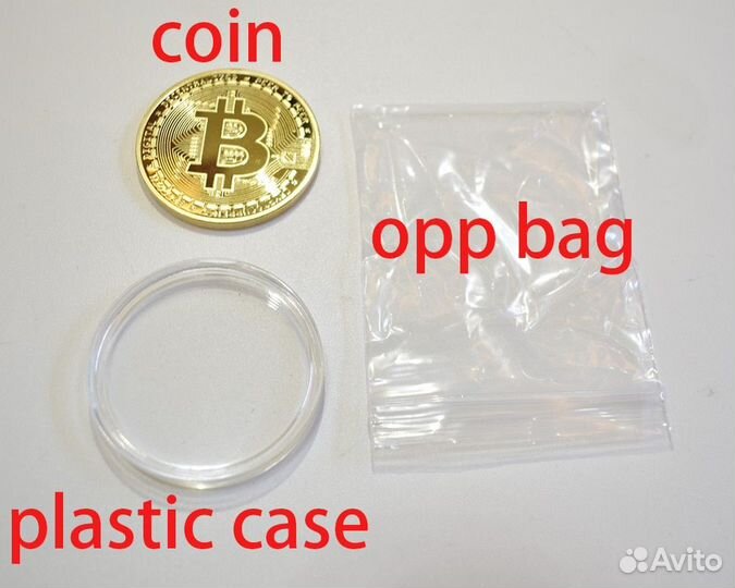 Сувенирная монета Биткоин Bitcoin