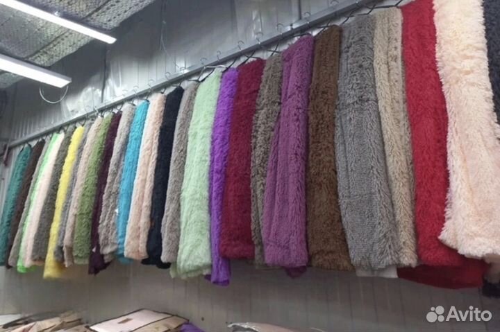 Плед мягкий и пушистый (травка)