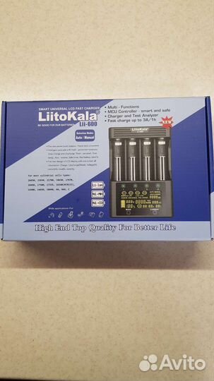 Зарядное устройство LiitoKala Lii-600 новый, 18650
