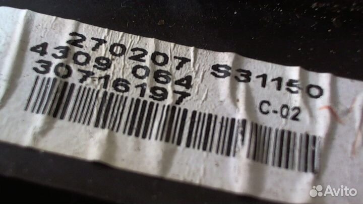 Зеркало боковое Volvo XC90, 2007