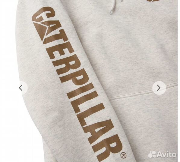 Толстовка худи Cat trademark banner hoodie XL