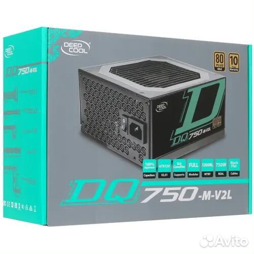 Блок питания deepcool DQ750 m v2l