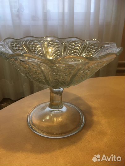 Ваза стекло СССР