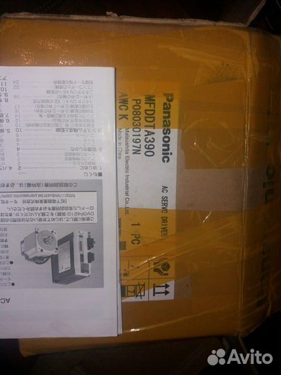 Panasonic mfddta390 сервопривод 3 кВт