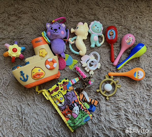 Погремушки грызунки пакетом