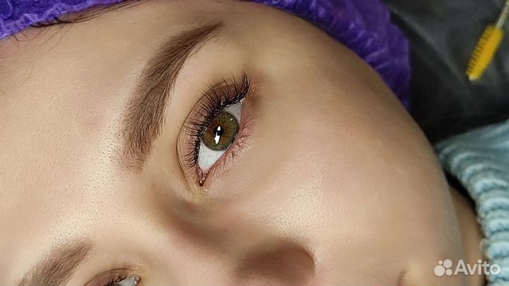 Наращивание ресниц модель