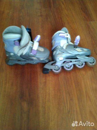 Продам детские раздвижные ролики б/у