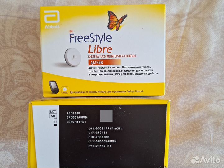 Датчик freestyle libre 1