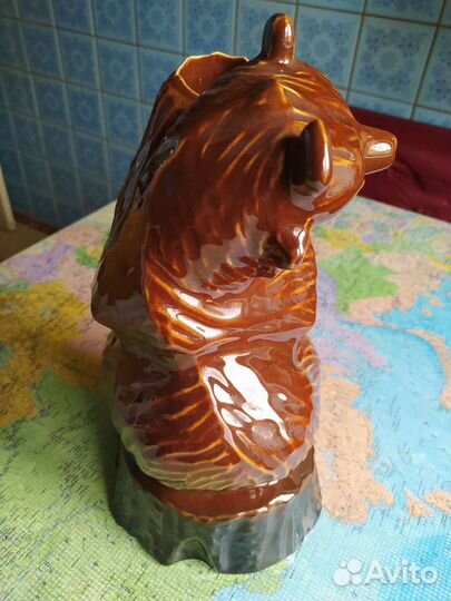 Подставка под бутылку водки Медведь