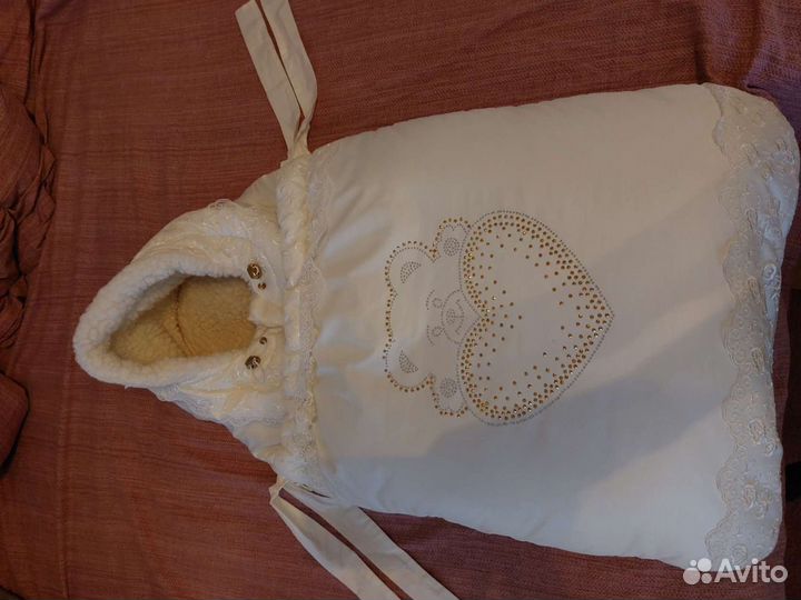 Конверт зимний на овчине