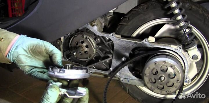 Ремонт,обслуживание,покраска любых скутеров