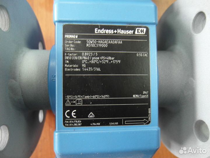 Приборы Endress Hauser / лот ddajr 40692