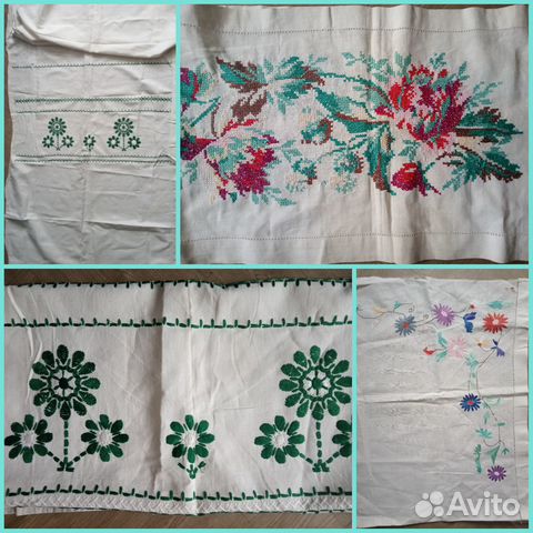 Этнография. Винтаж. Вышивка. Рушник. Платки