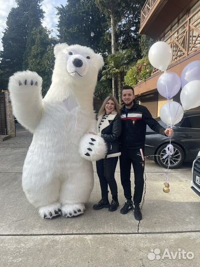 Белый Медведь / Панда / Кинг Конг / Ростовые куклы