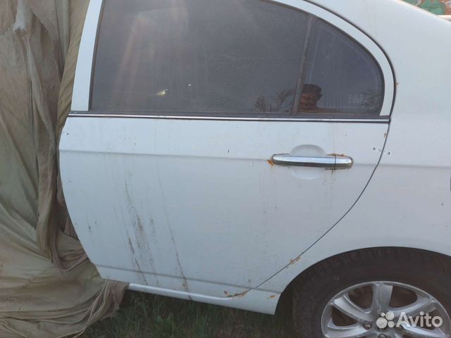 Дверь задняя левая Lifan Solano Белая