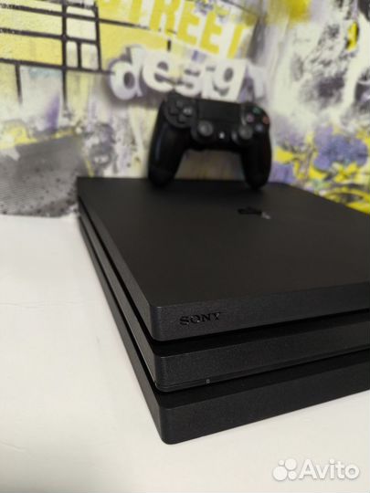 Sony playstation 4 PS4 pro 1tb гарантия 28 дней