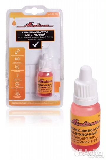 Герметик-фиксатор вал-втулочный, неразъемный, терм