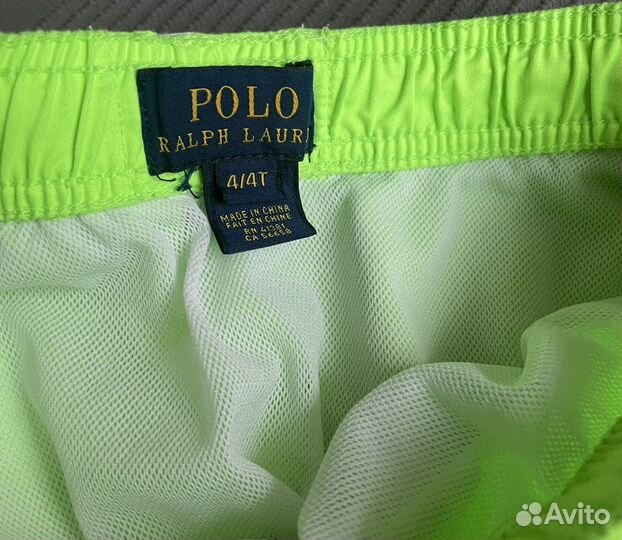 Плавки шорты Ralph Lauren polo 4T оригинал