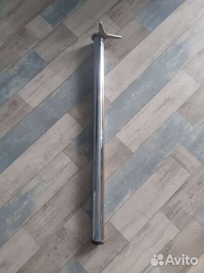 Опора/Ножка для барной стойки, хром