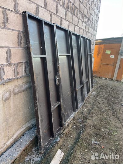 Ворота гаражные бу