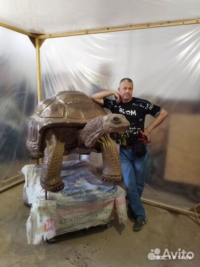 Продам скульптуру гигантской сейшельской черепахи