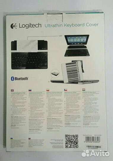 Клавиатура чехол Logitech для iPad