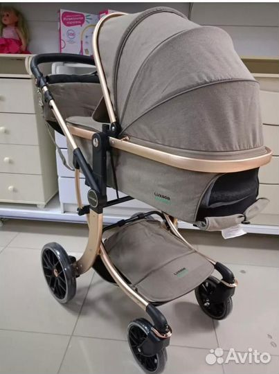 Коляска 3в1 luxmom 601A