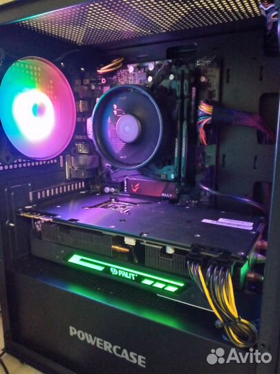 Игровой пк Ryzen 5 5500/GTX 1070 TI/16 GB DDR4