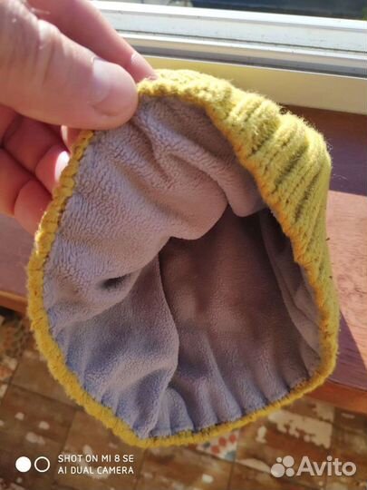 Шапка вязаная женская