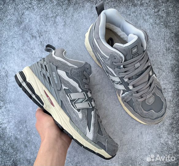 Кроссовки new balance 1906R зимние с мехом