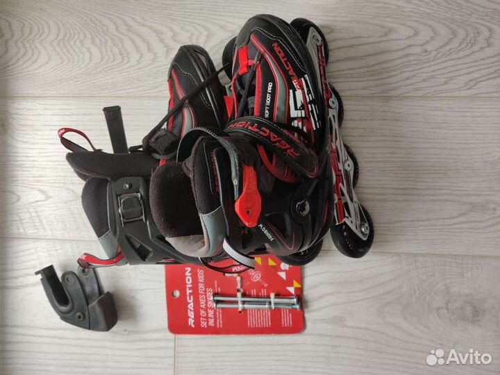 Роликовые коньки детские раздвижные