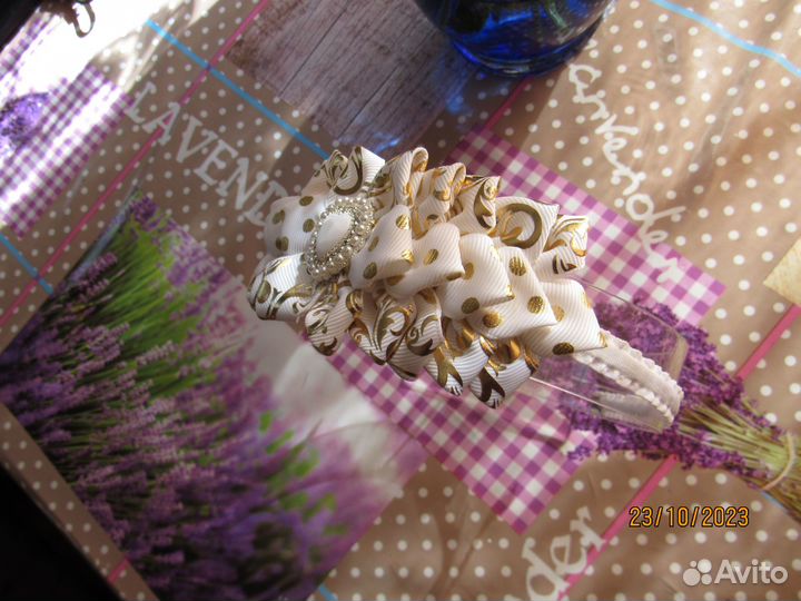 Ободок для волос ручной работы для девочек