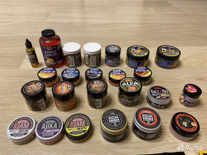 Прикормочные и насадочные бойлы