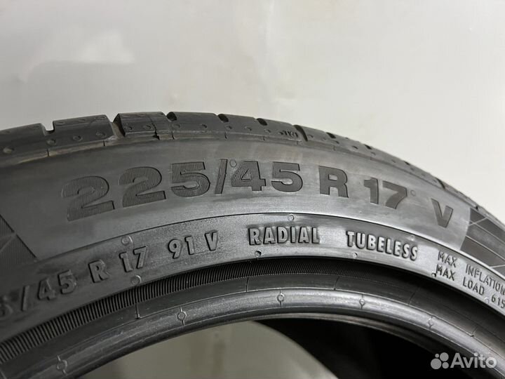 Continental ContiSportContact 5 225/45 R17 и 245/40 R17