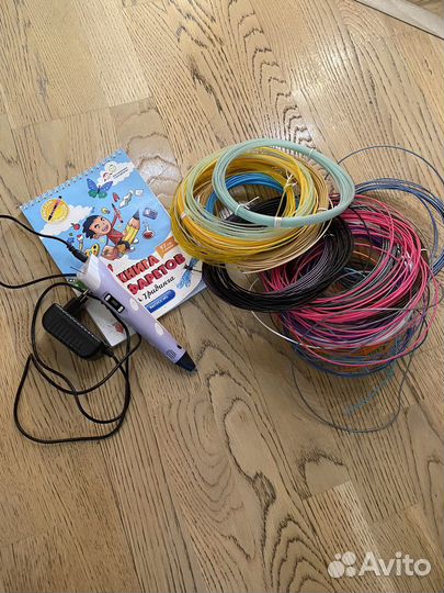 3 д ручка, пластик для рисования