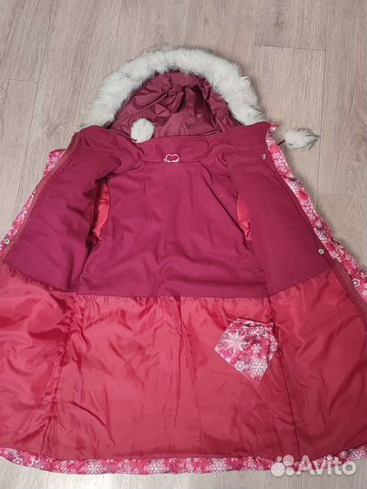 Зимний пуховик на девочку